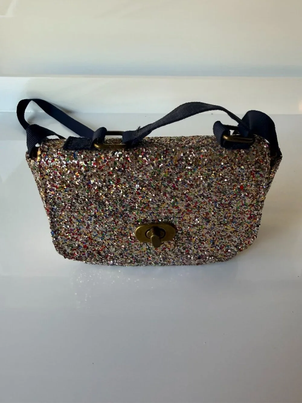 JCrew Girls Glitter Purse